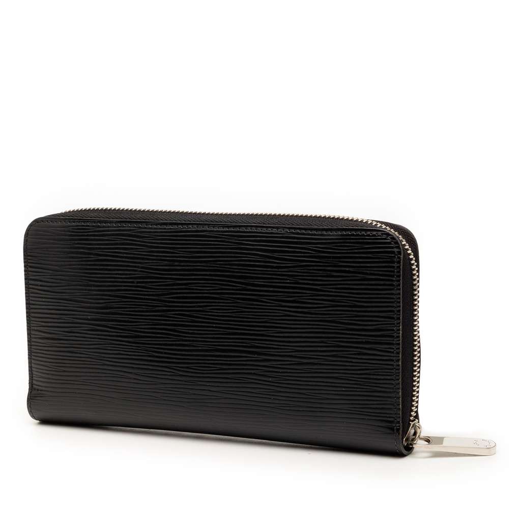 Louis Vuitton Epi Zippy Long Wallet Black Leather Good condition - Back View