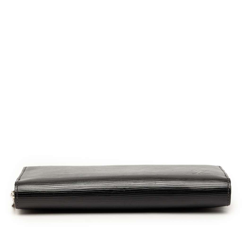 Louis Vuitton Epi Zippy Long Wallet Black Leather Good condition - Inside View