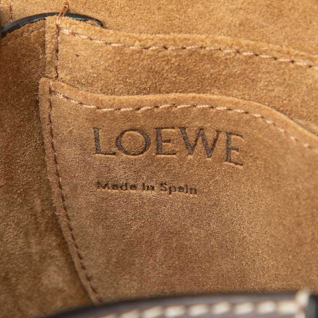 Loewe Mini Tricolor Leather Gate Crossbody Red Leather Good condition - Box View