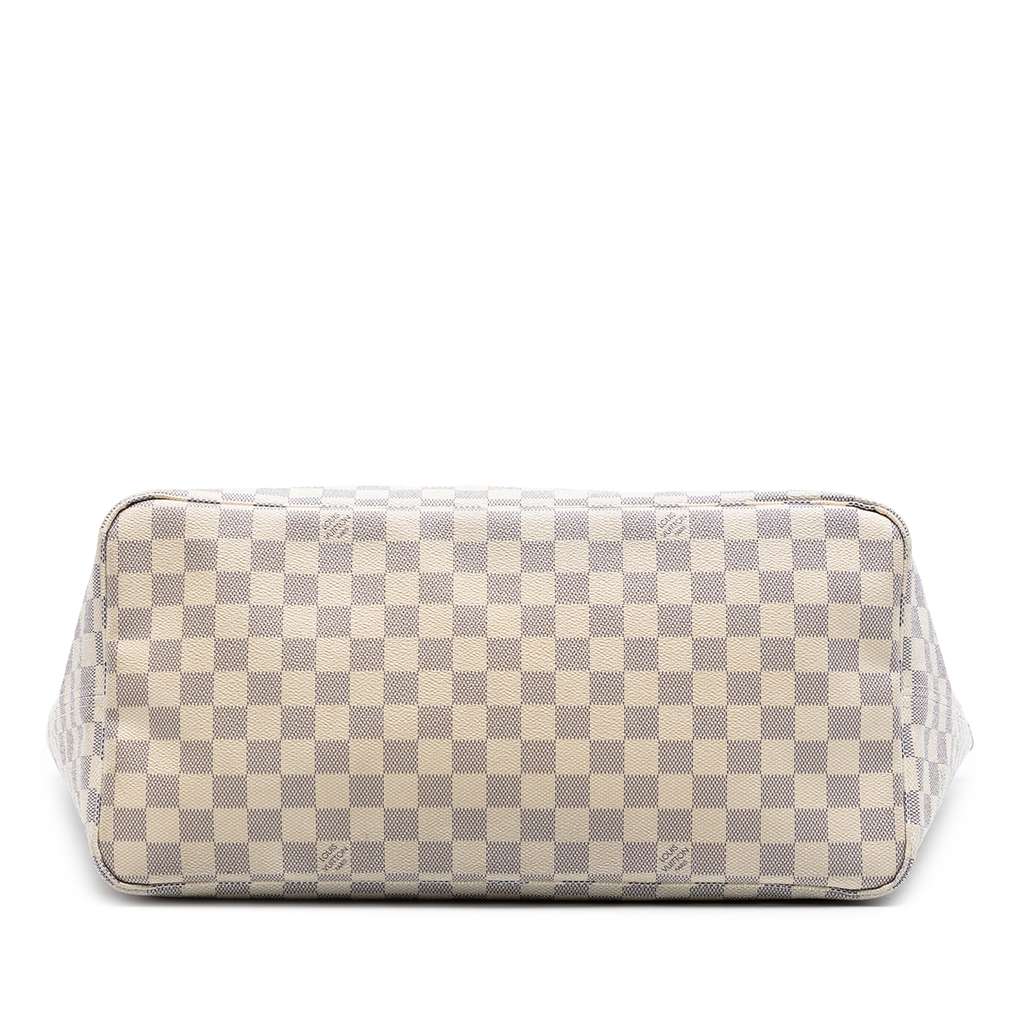Louis Vuitton Damier Azur Neverfull GM White Good condition - Inside View