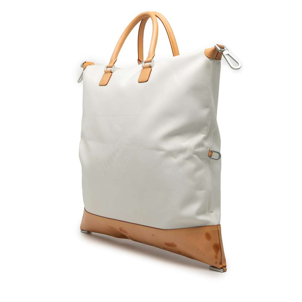 Louis Vuitton Damier Geant LV Cup Cube White Canvas Good condition - Back View