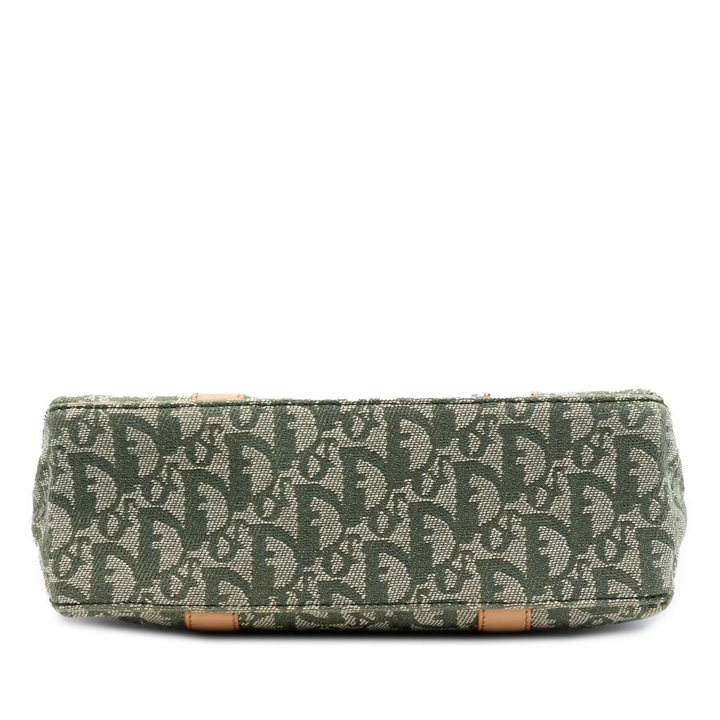 Dior Diorissimo Trotter Canvas Tote Green Canvas Good condition - Inside View