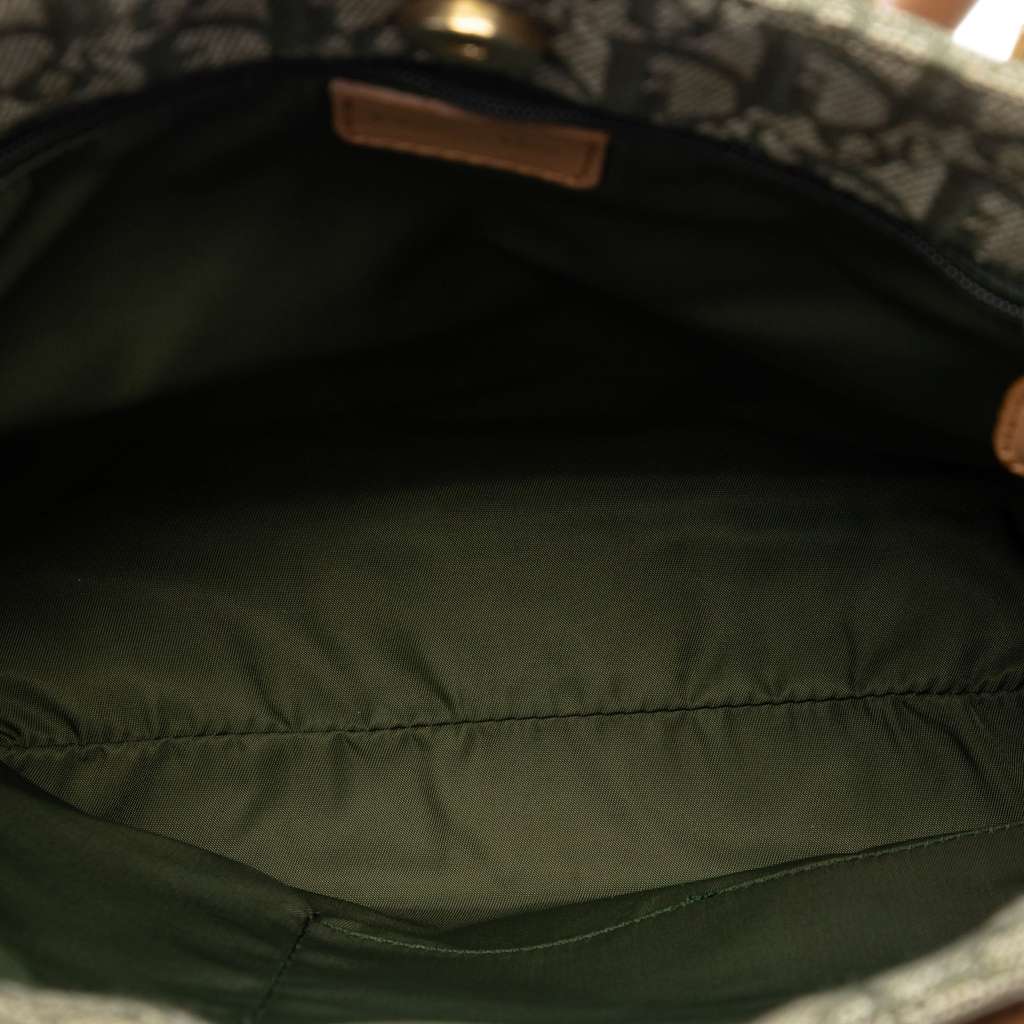 Dior Diorissimo Trotter Canvas Tote Green Canvas Good condition - Model View