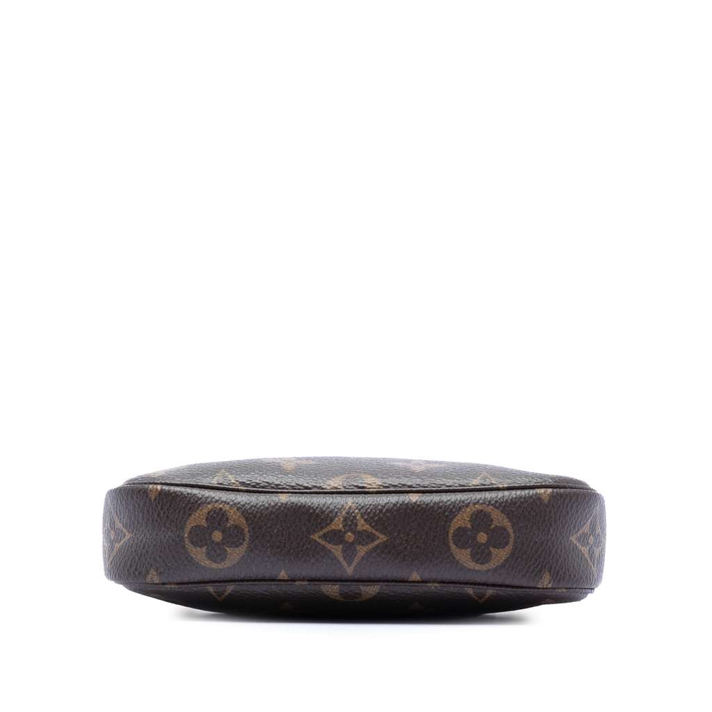 Louis Vuitton Monogram Mini Pochette Accessoires Brown Good condition - Inside View