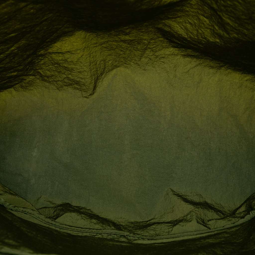 Bottega Veneta Intrecciato Trimmed Nylon Eco Tote Green Good condition - Model View