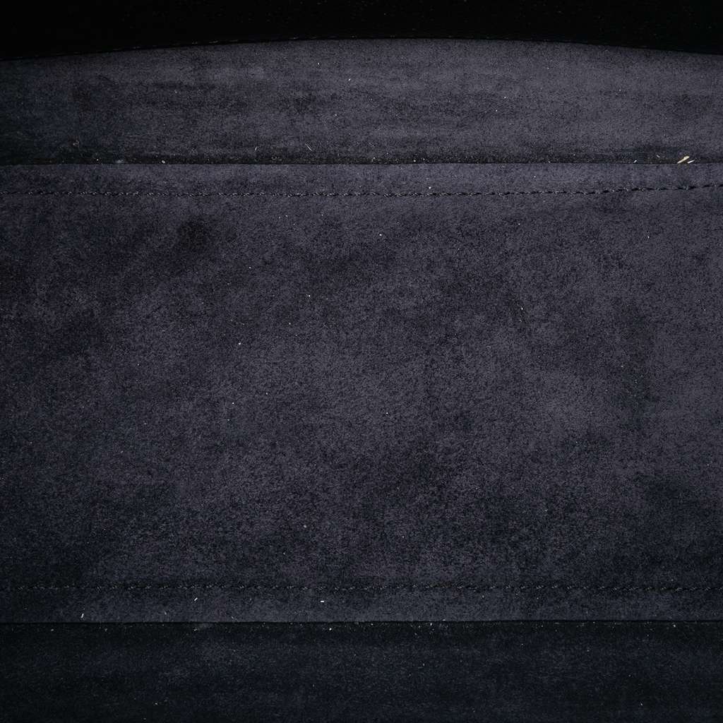 Celine Micro Grained Calfskin Belt Bag Black Leather Good condition - Model View