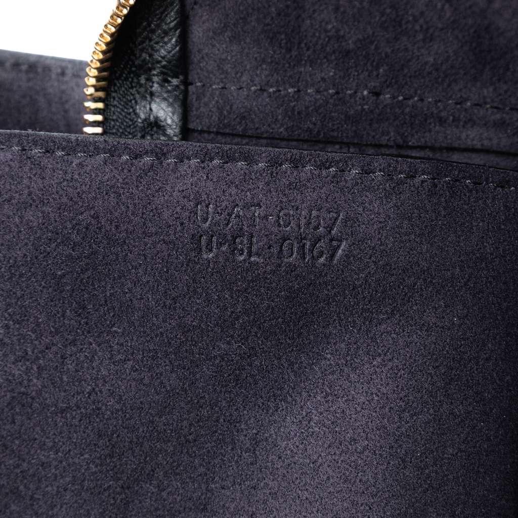 Celine Micro Grained Calfskin Belt Bag Black Leather Good condition - Box View