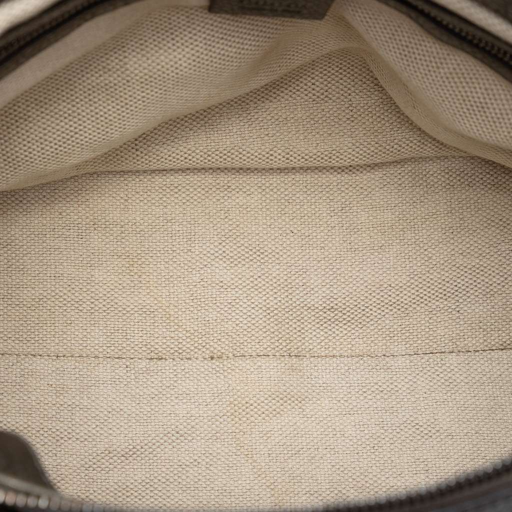 Gucci Soho Working Satchel Silver Leather Good condition - Model View