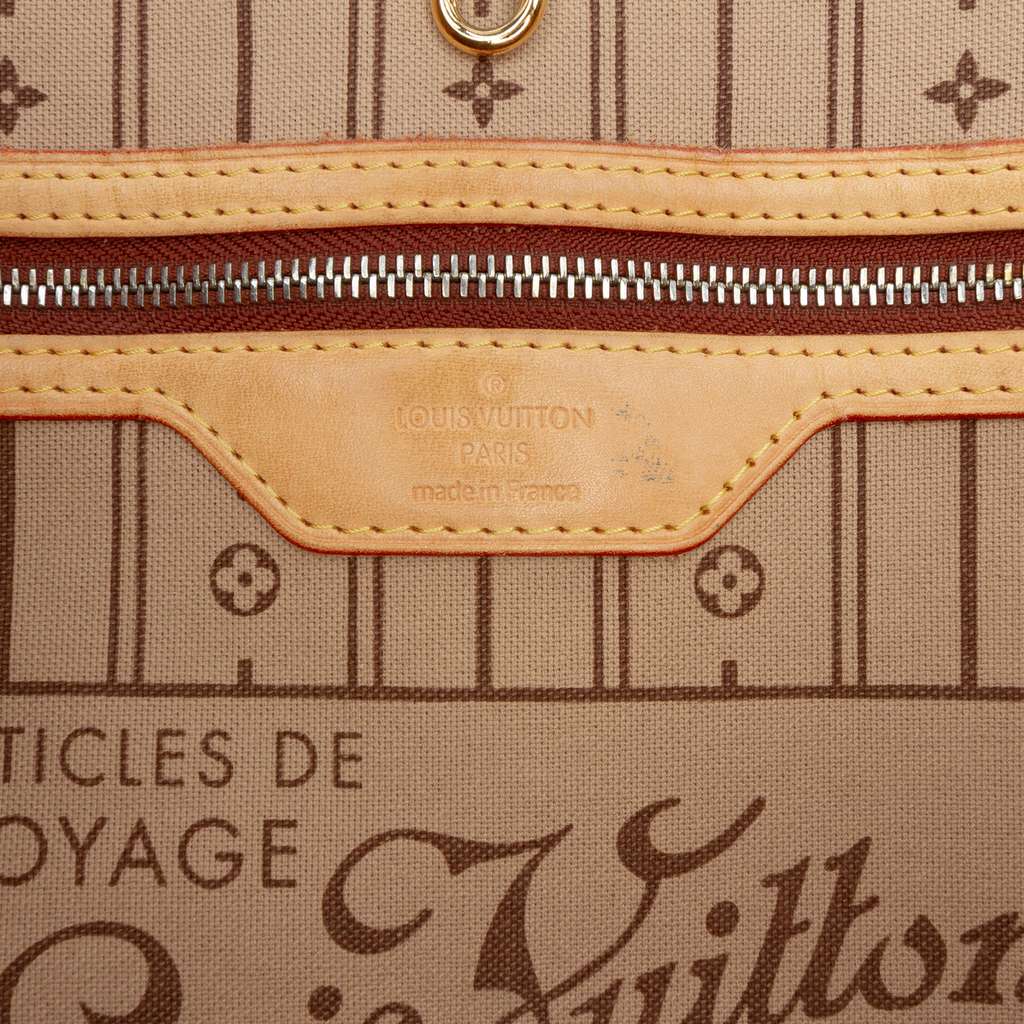 Louis Vuitton Monogram Neverfull GM Brown Good condition - Box View