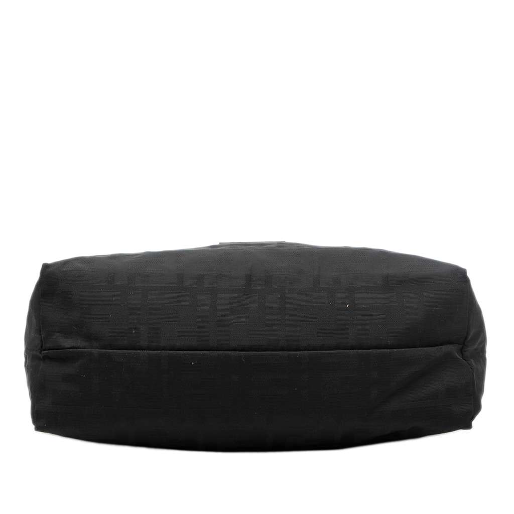 Fendi Zucca Nylon Shoulder Bag Black Good condition - Inside View