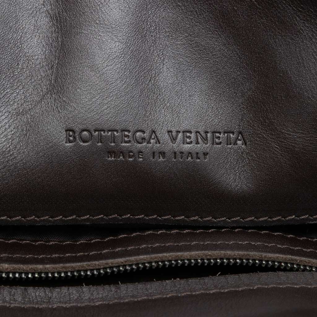 Bottega Veneta Nappa Intrecciato VN Crossbody Brown Leather Good condition - Box View