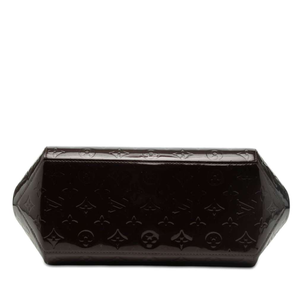 Louis Vuitton Monogram Vernis Sherwood PM Purple Leather Good condition - Inside View