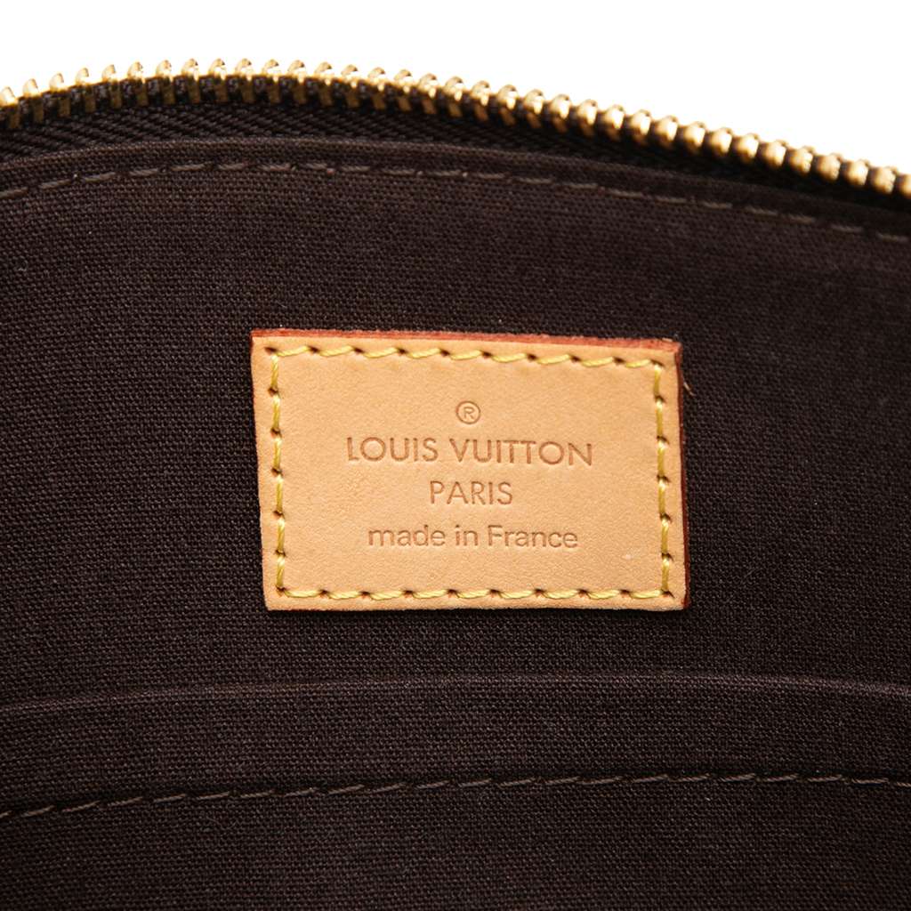 Louis Vuitton Monogram Vernis Sherwood PM Purple Leather Good condition - Box View