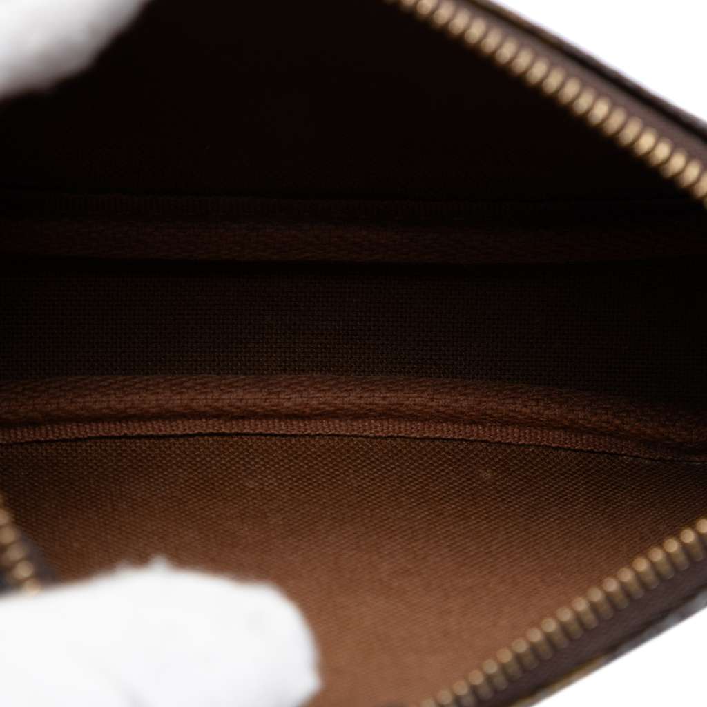 Louis Vuitton Monogram Mini Pochette Accessoires Brown Good condition - Model View