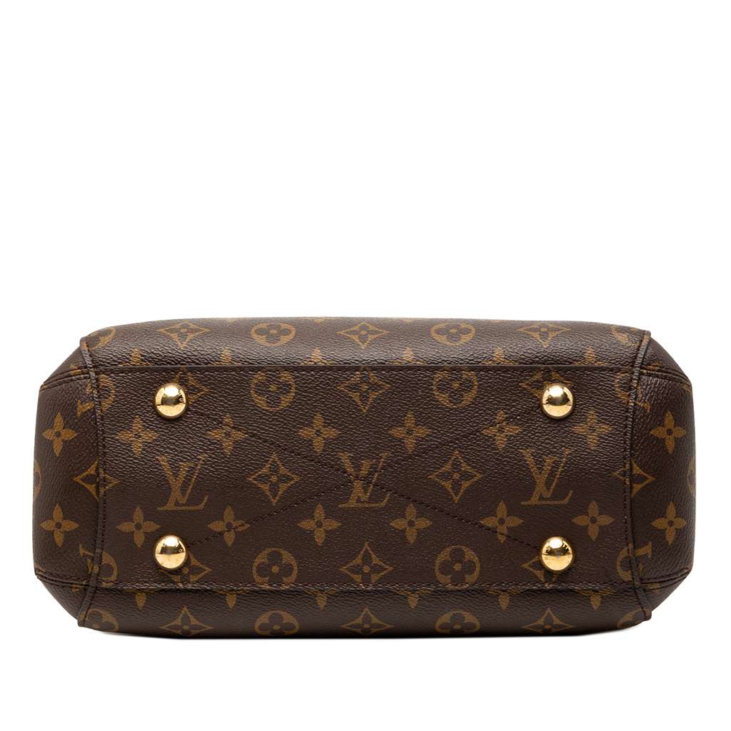 Louis Vuitton Braided Handle Monogram Montaigne BB Brown Good condition - Inside View