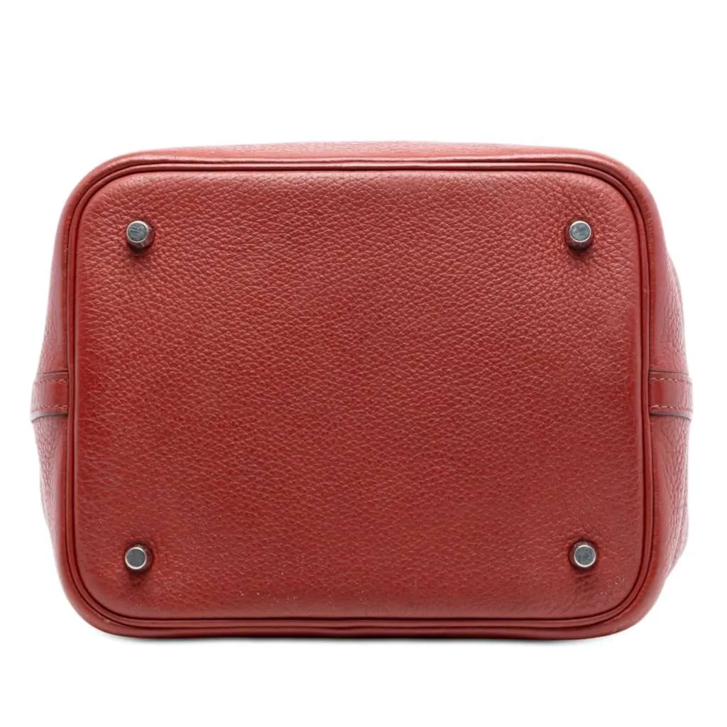 Hermès Clemence Picotin Lock 22 Red Leather Very good - Inside View