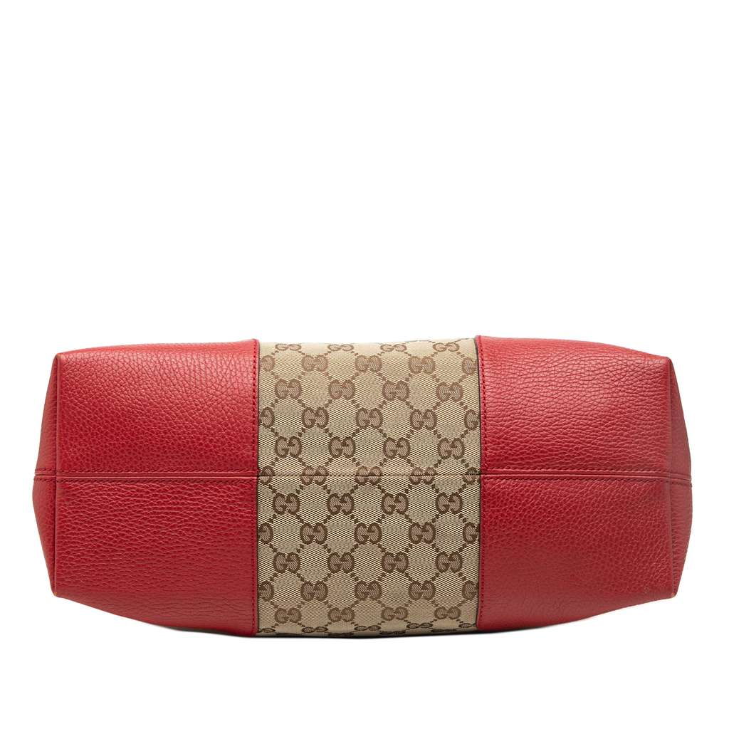 Gucci GG Canvas Dome Shoulder Bag Beige Canvas Good condition - Inside View