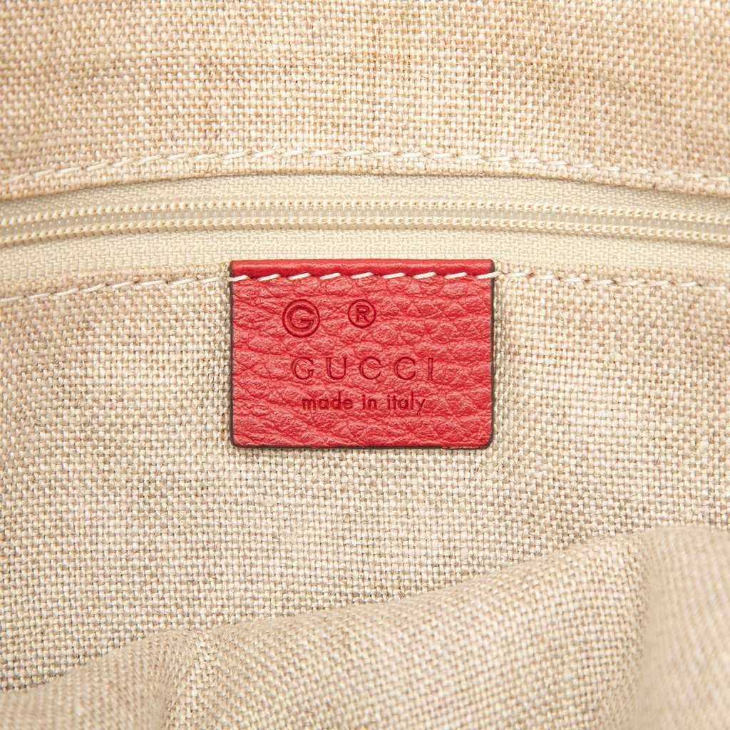 Gucci GG Canvas Dome Shoulder Bag Beige Canvas Good condition - Box View