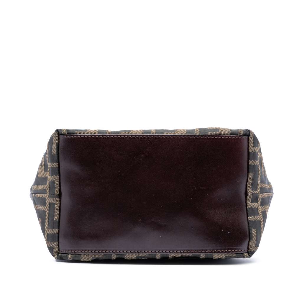 Fendi Zucca Canvas Handbag Brown Canvas Good condition - Inside View