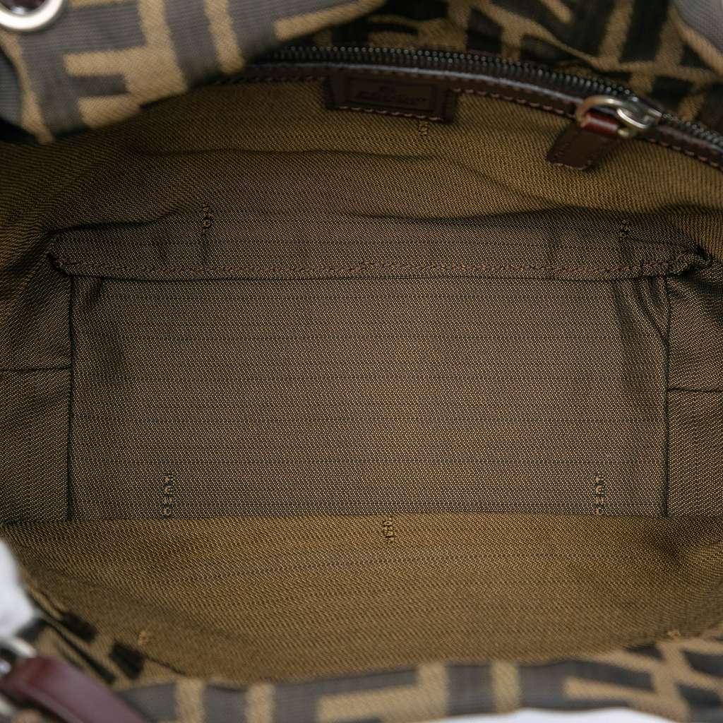 Fendi Zucca Canvas Handbag Brown Canvas Good condition - Model View