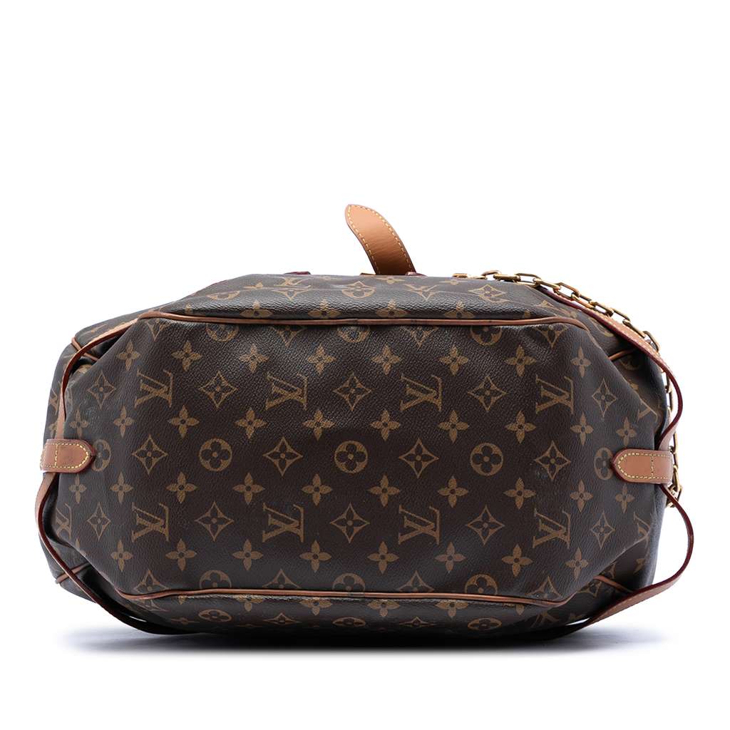 Louis Vuitton Monogram Soft Hat Trunk Brown Good condition - Inside View