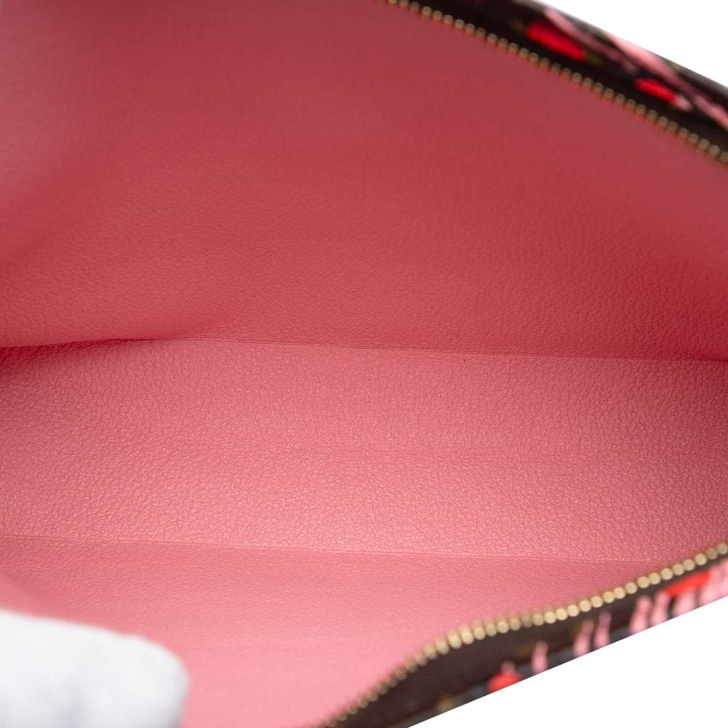 Louis Vuitton Monogram Jungle Dots Toiletry Pouch 26 Brown Good condition - Model View