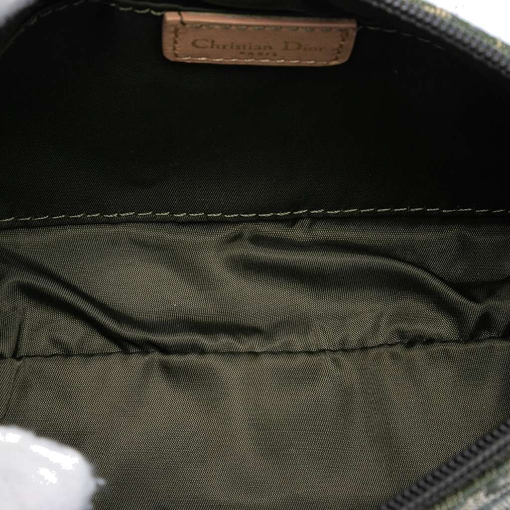 Dior Diorissimo Trotter Canvas Pochette Grey Canvas Good condition - Model View
