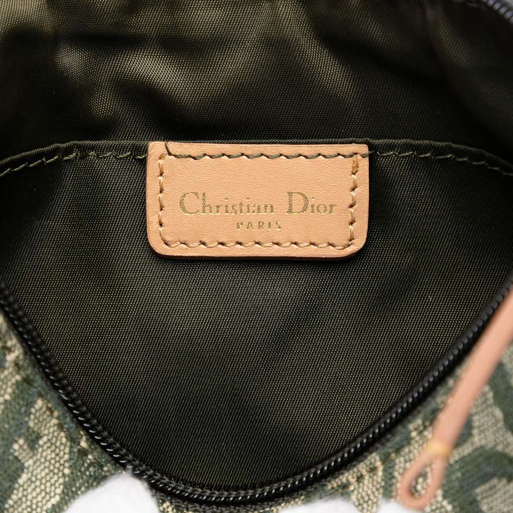 Dior Diorissimo Trotter Canvas Pochette Grey Canvas Good condition - Box View