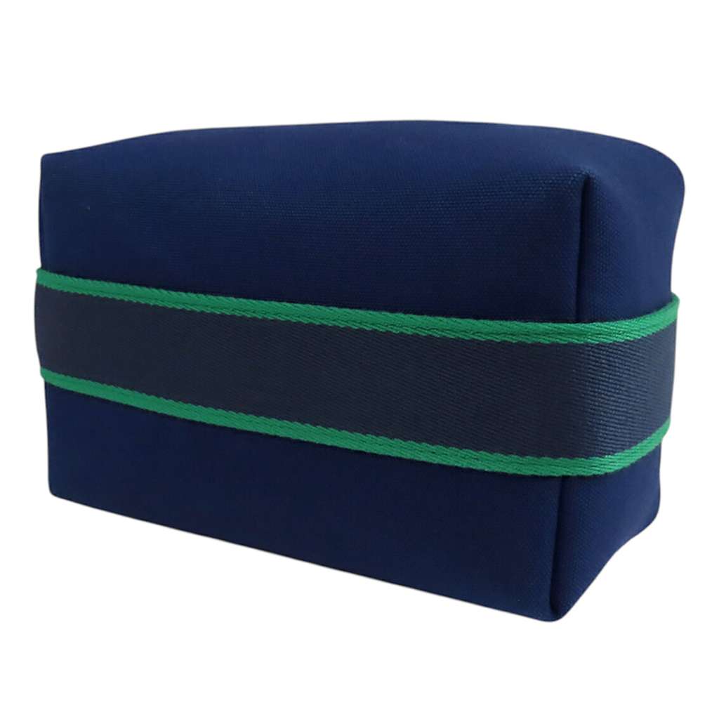 Hermès Small Toile Bride A Brac Case Blue Canvas Good condition - Inside View