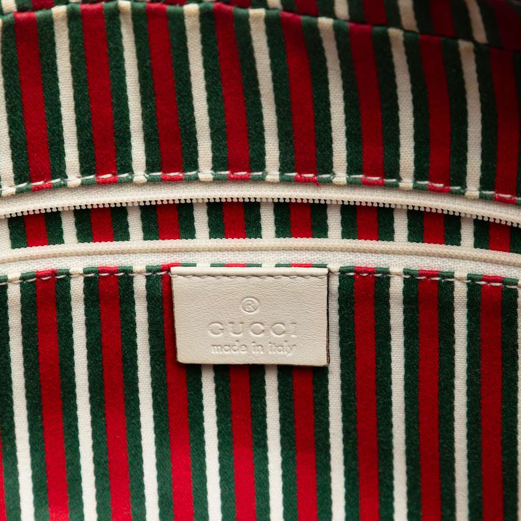 Gucci GG Canvas New Britt Shoulder Bag Beige Canvas Fair condition - Box View