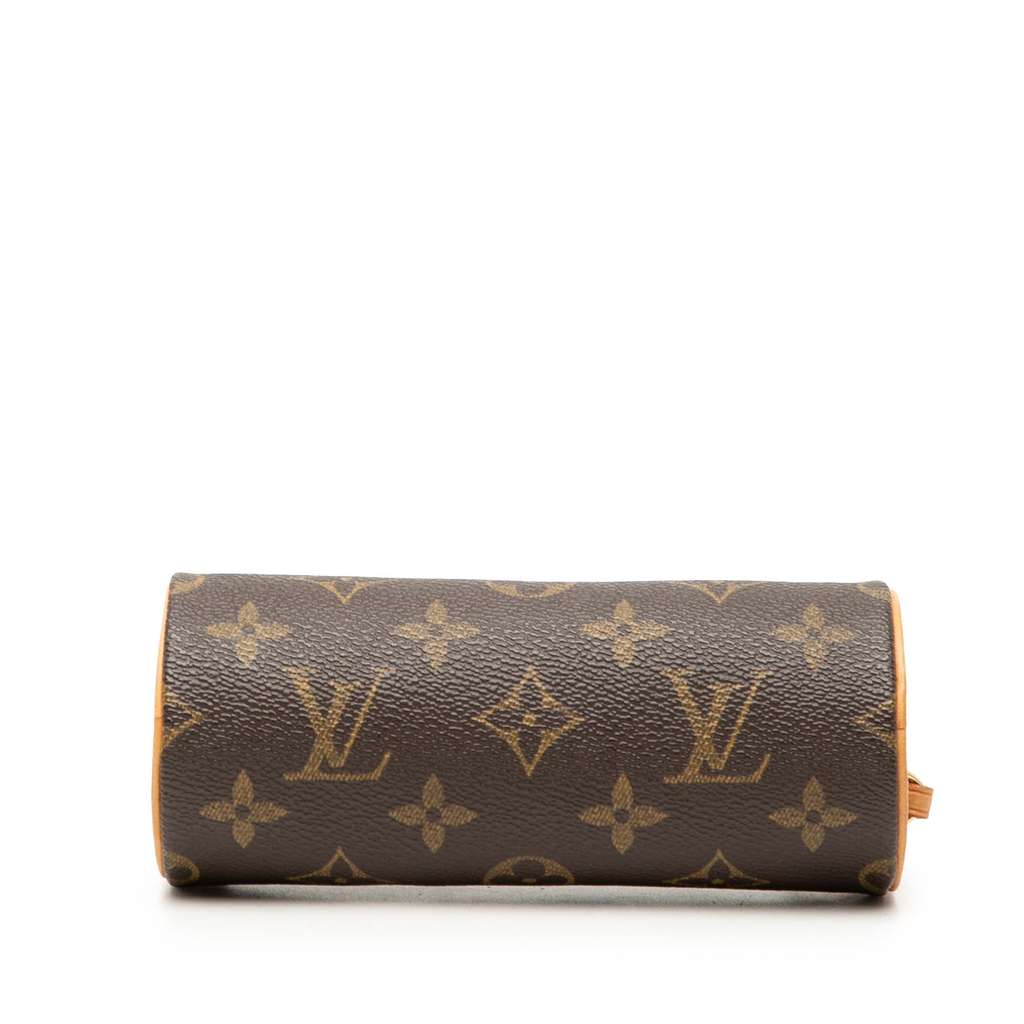 Louis Vuitton Monogram Papillon Pochette Brown Good condition - Inside View