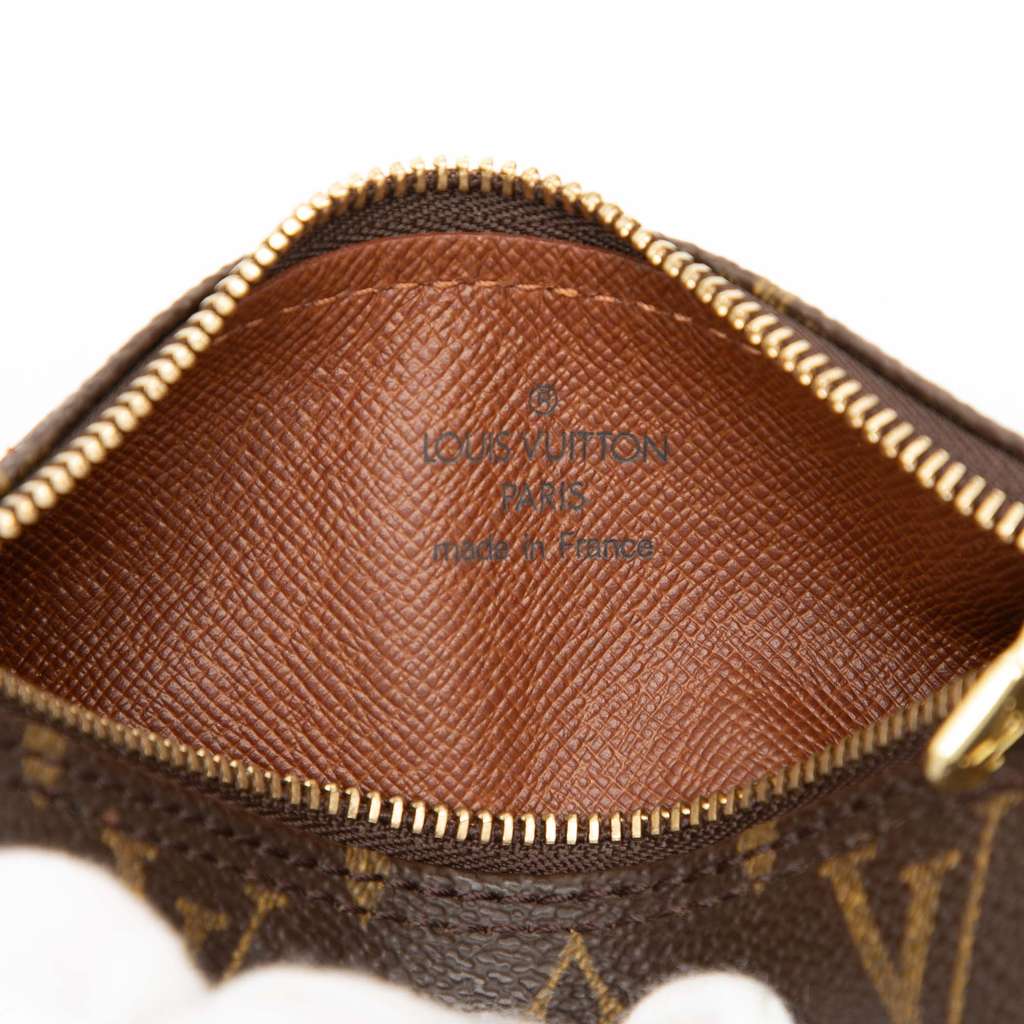 Louis Vuitton Monogram Papillon Pochette Brown Good condition - Box View