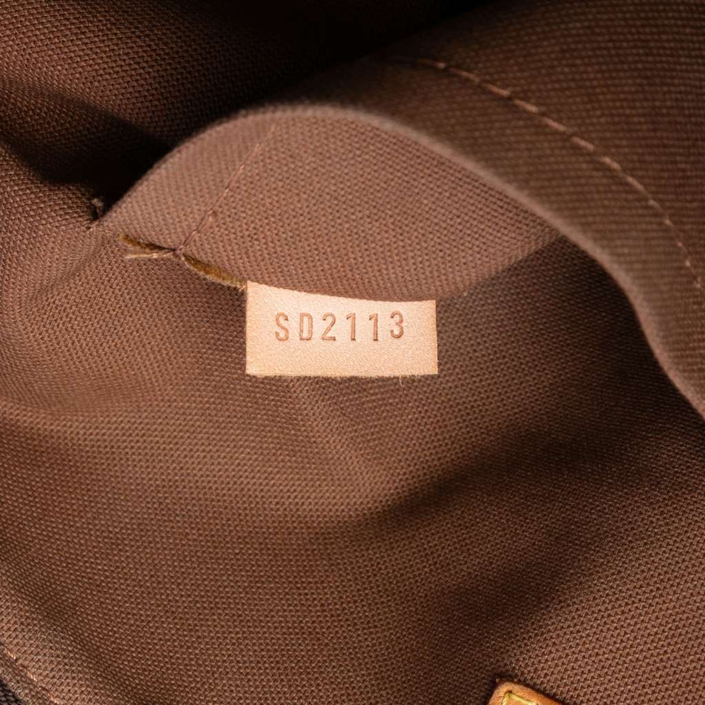 Louis Vuitton Monogram Palermo PM Brown Good condition - Box View