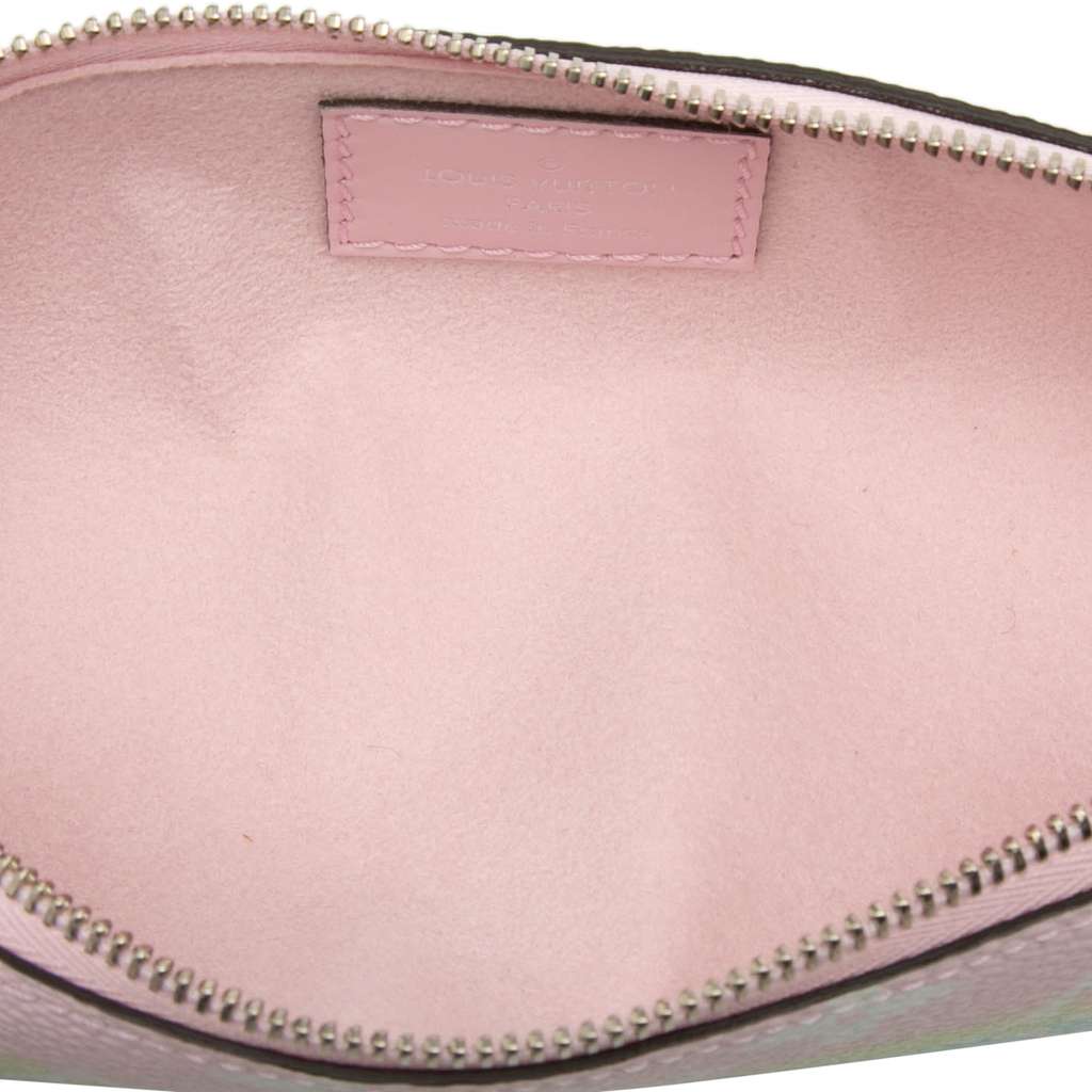 Louis Vuitton Monogram Giant Escale Elizabeth Pencil Case Pink Good condition - Model View