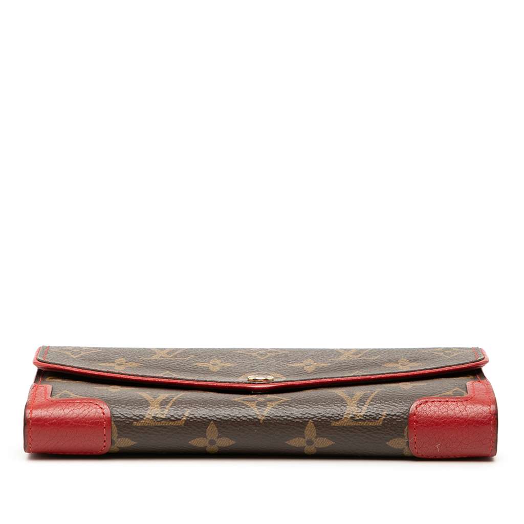 Louis Vuitton Monogram Retiro Sarah Wallet Brown Good condition - Inside View