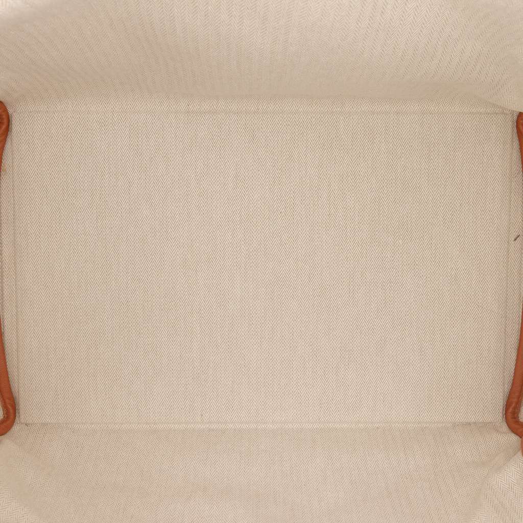 Hermès Toile Criss Viking and Evercolor HAC Birkin 40 Beige Canvas Good condition - Model View