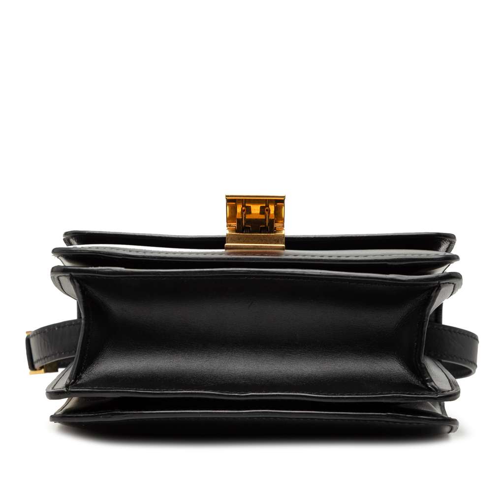 Celine Small Calfskin Classic Box Black Leather Good condition - Inside View