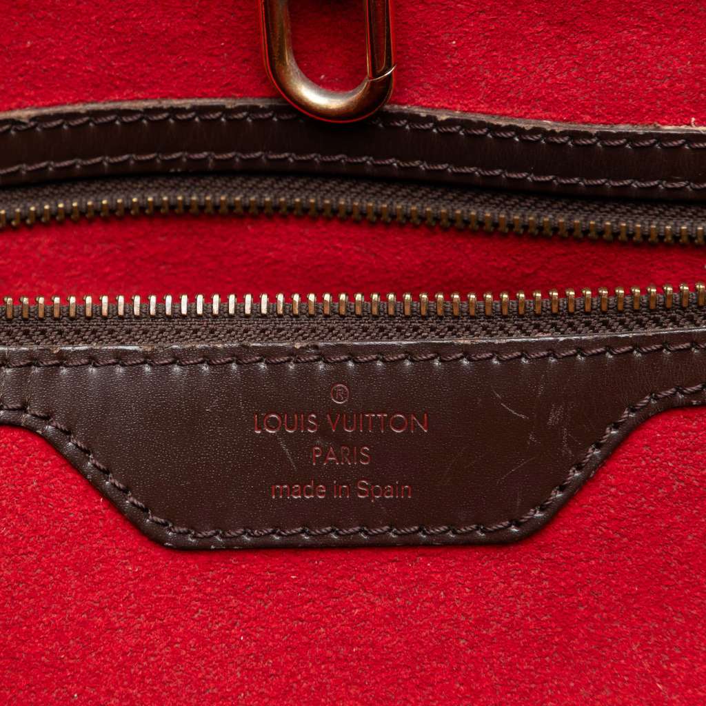 Louis Vuitton Damier Ebene Hampstead MM Brown Good condition - Box View