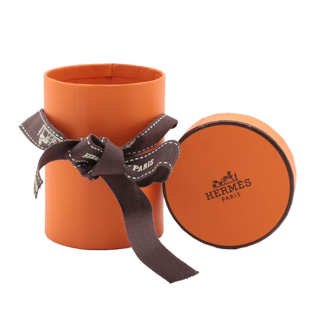 Hermès Chevaloscope Neon Pointille Silk Twilly White Silk Good condition - Box View