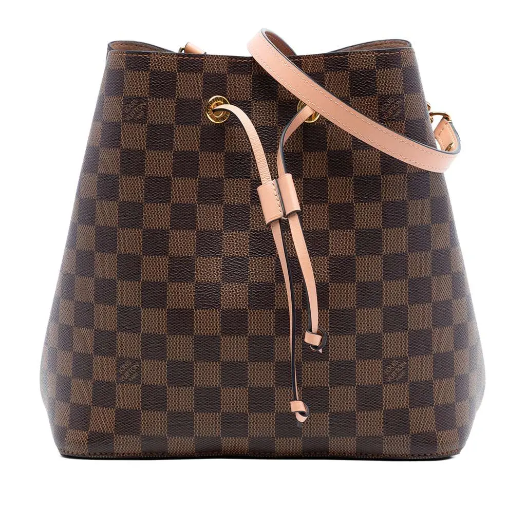 Louis Vuitton Damier Ebene NeoNoe MM Brown Very good - Front View