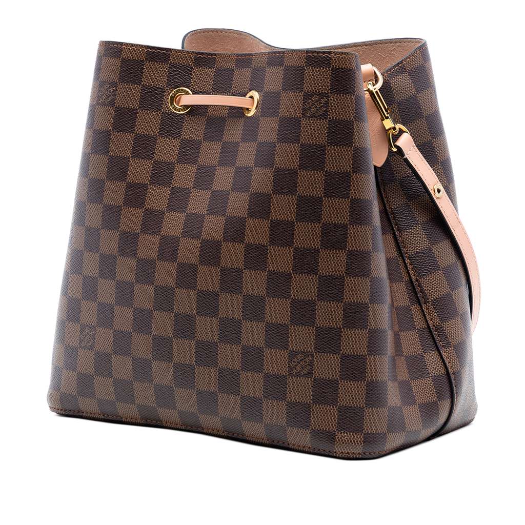 Louis Vuitton Damier Ebene NeoNoe MM Brown Good condition - Back View