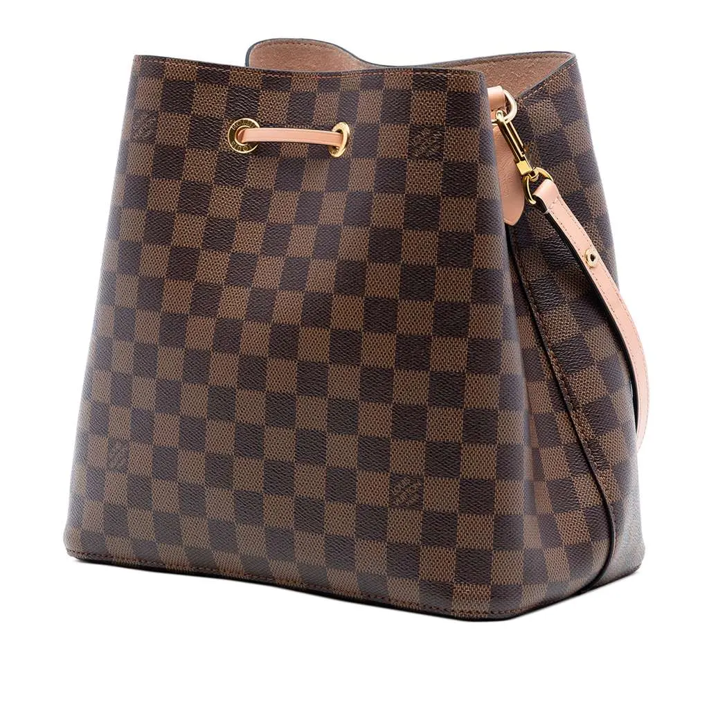 Louis Vuitton Damier Ebene NeoNoe MM Brown Very good - Back View