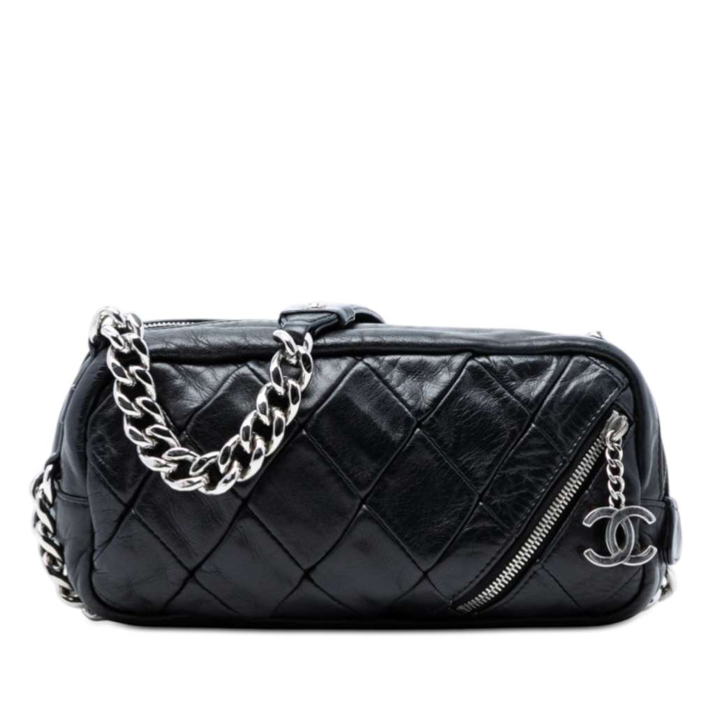 Chanel Quilted Lambskin Chain Shoulder Bag