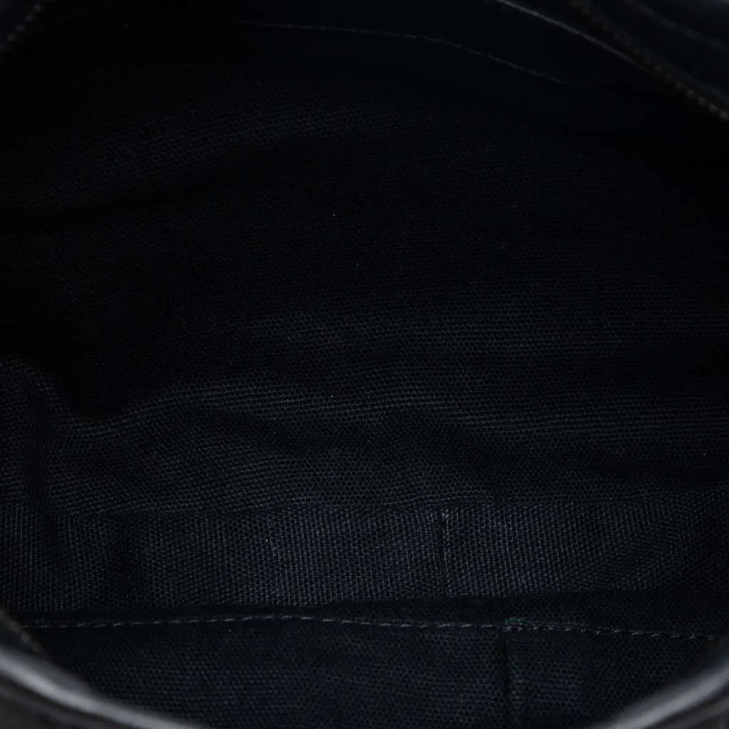 Burberry Smoked Check Coated Canvas Brooklyn Hobo Brown Canvas Very good - Model View