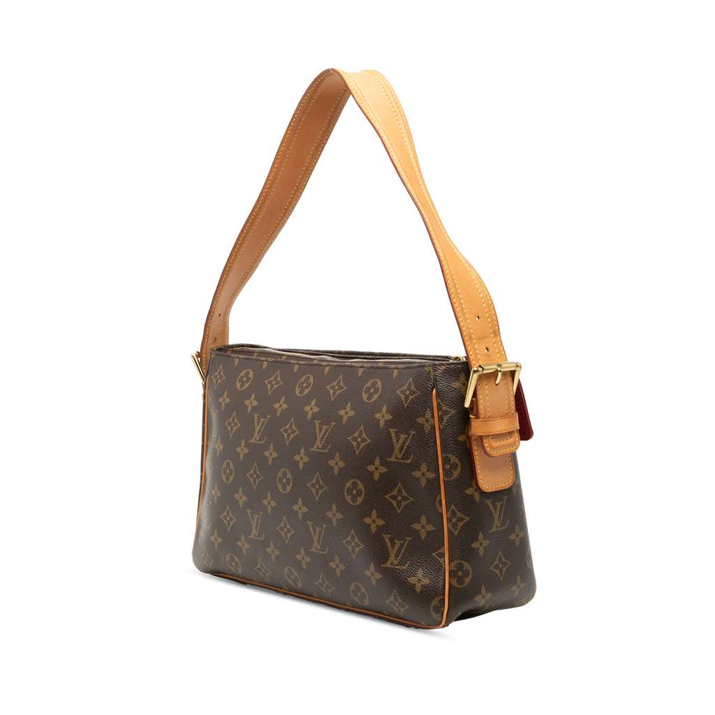 Louis Vuitton Monogram Viva Cite GM Brown Good condition - Back View