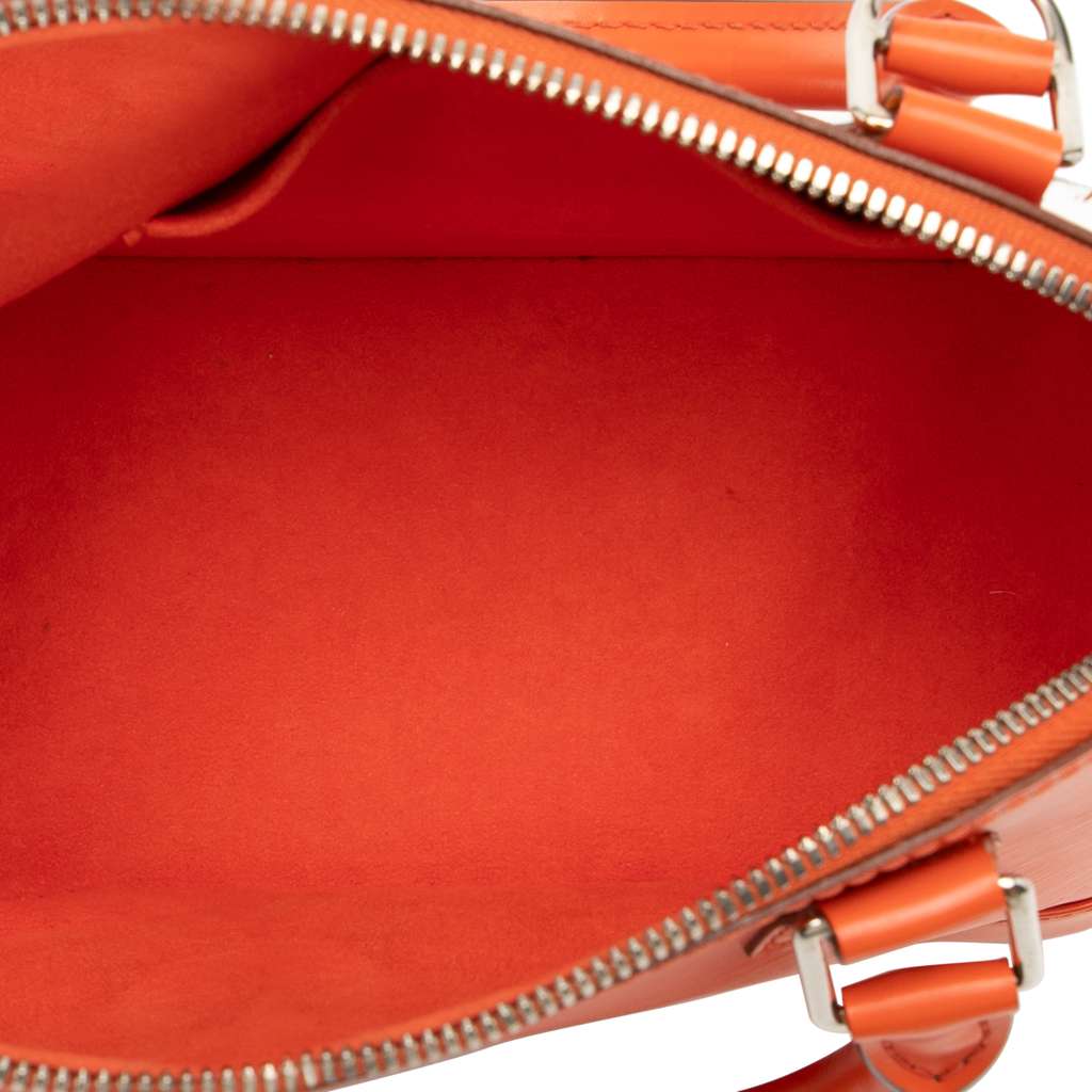 Louis Vuitton Epi Alma BB Orange Leather Good condition - Model View
