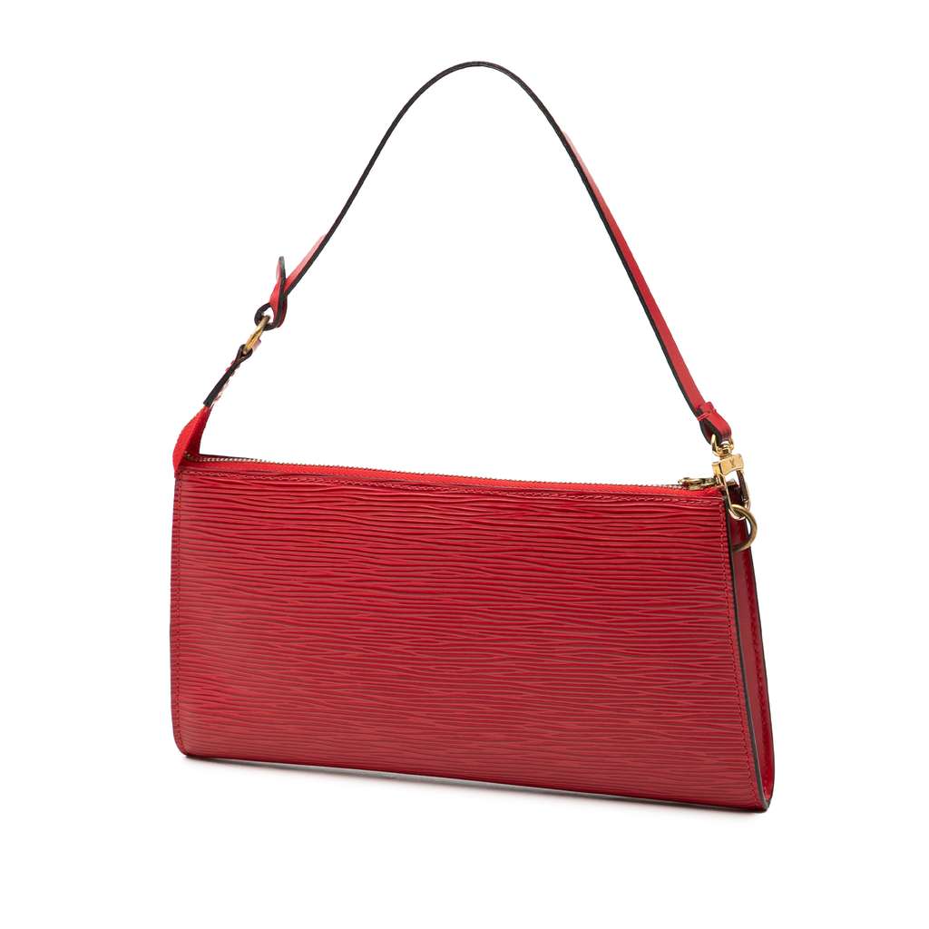 Louis Vuitton Epi Pochette Accessoires Red Leather Good condition - Back View