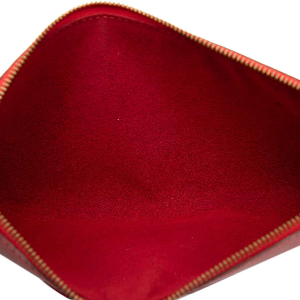 Louis Vuitton Epi Pochette Accessoires Red Leather Good condition - Model View