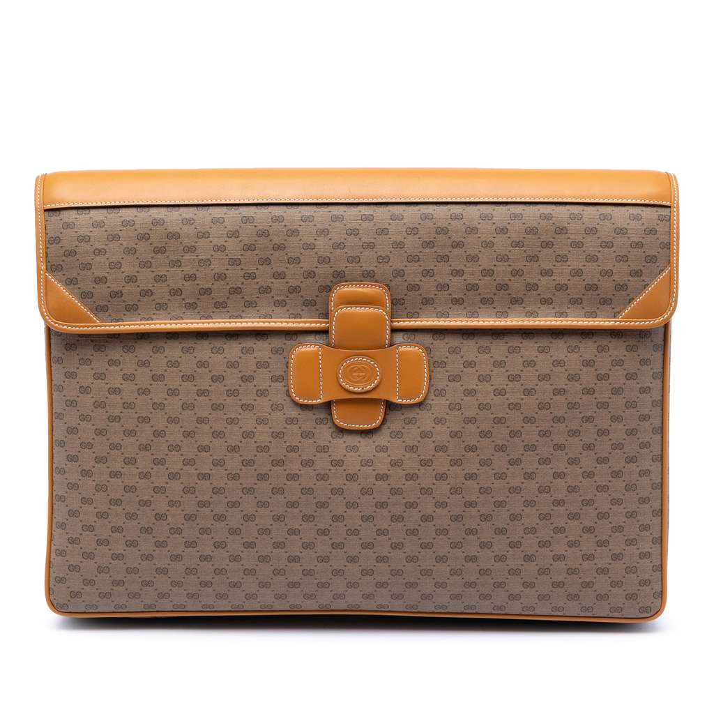Gucci Micro GG Supreme Portfolio Case