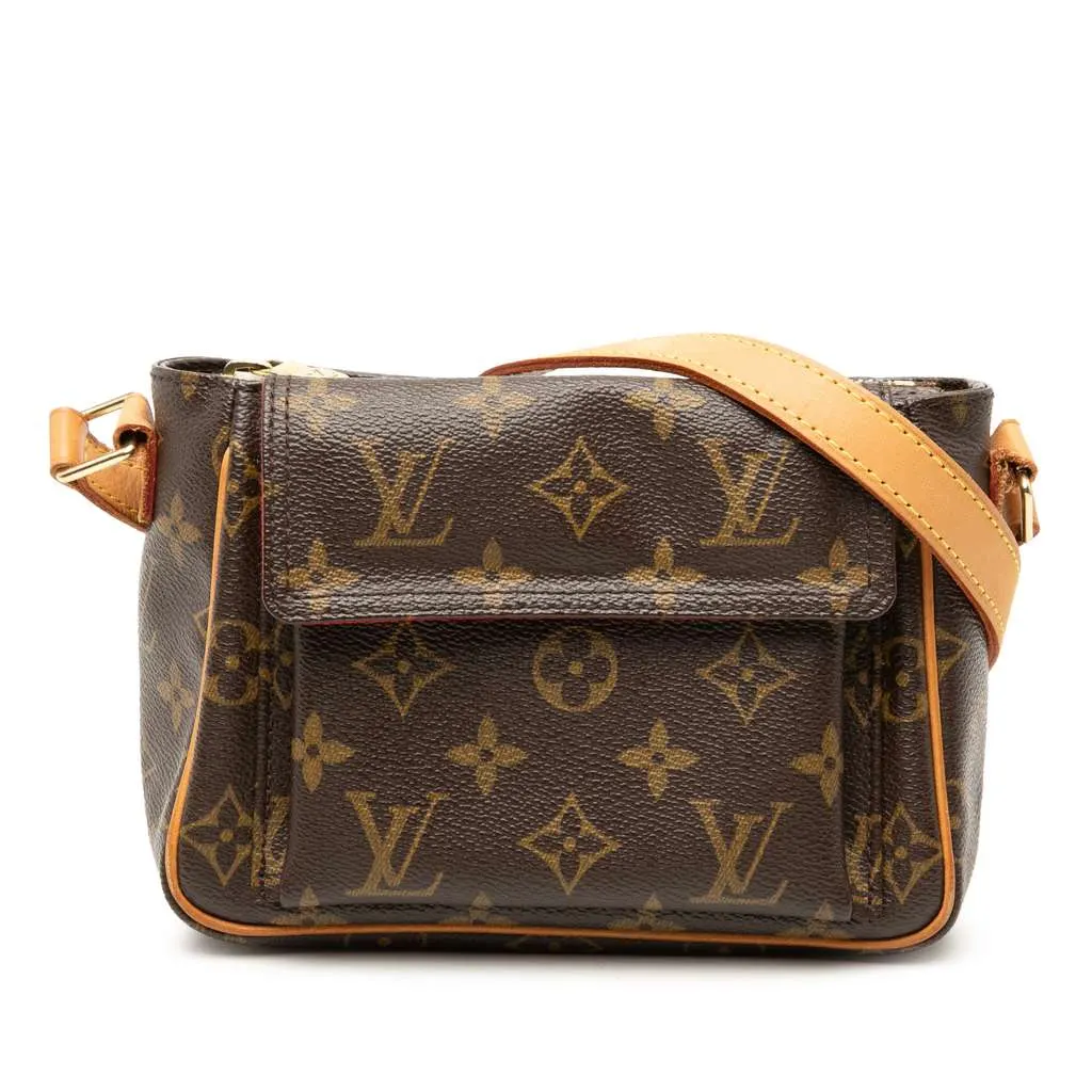 Louis Vuitton Monogram Viva Cite PM Brown Very good - Front View